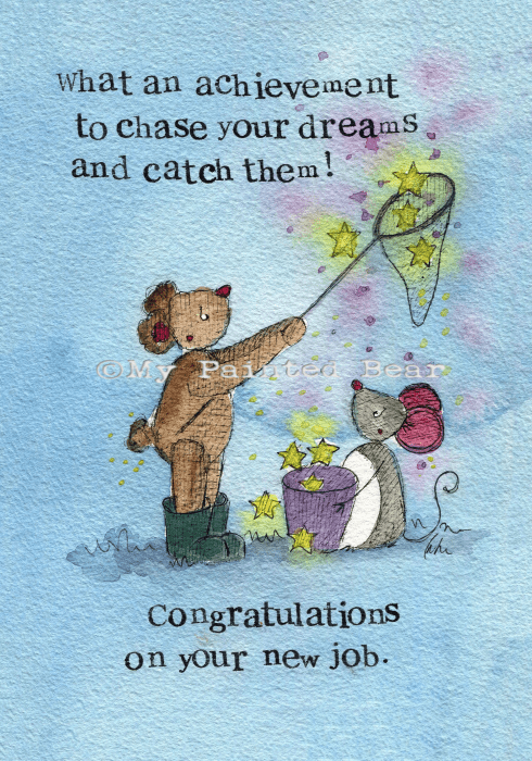 chase your dreams my painted bear