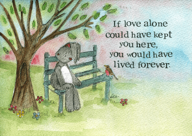 Love alone my painted bear
