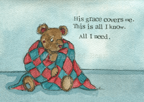 Grace-my painted bear