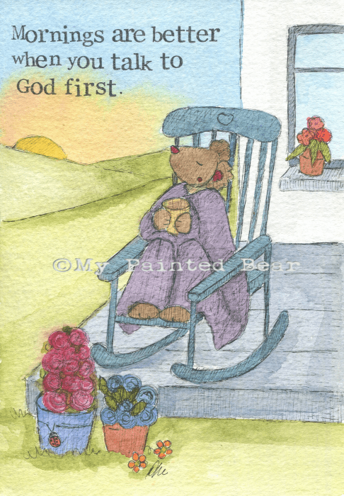 Talk to God first