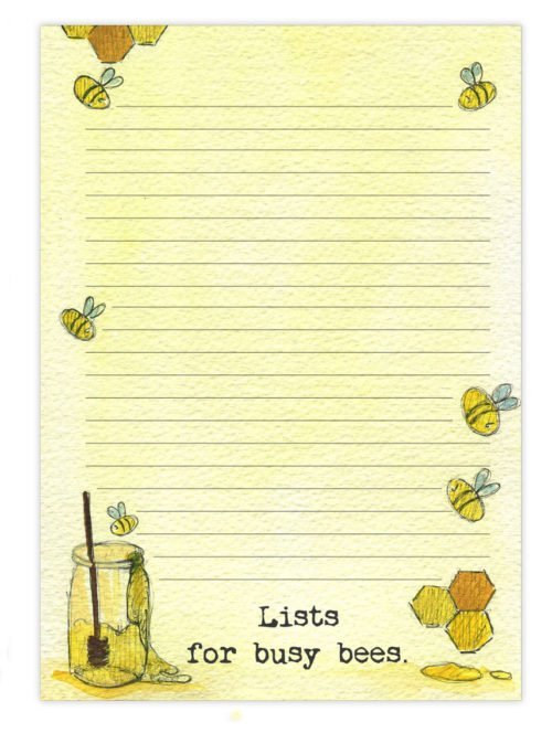 Busy Bee's Notepad