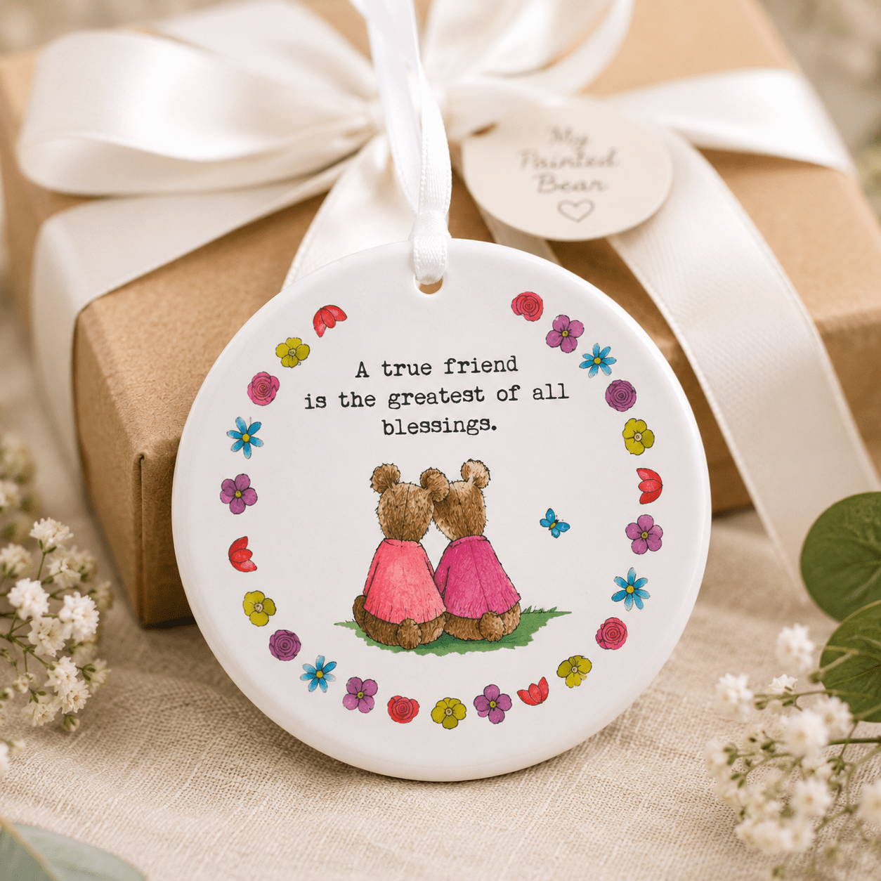 Personalised Ceramic Keepsake ~ The greatest of all blessings - Image 2