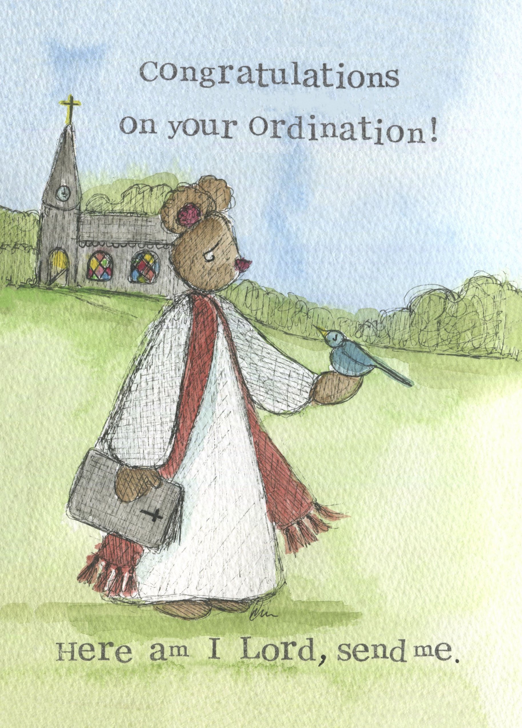 On your ordination - greeting card