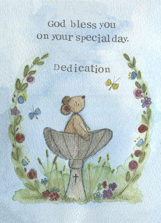Your special day (Dedication) ~ Greeting Card